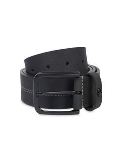 United Colors of Benetton - Black Men Leather Casual Belt - Arnhem