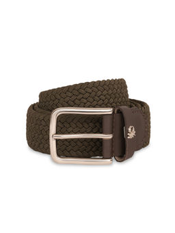 United Colors of Benetton - Olive Men Webbing Casual Belt - Asssen