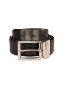United Colors of Benetton - Brown & Wine Men Leather Reversible Belt - Avenches