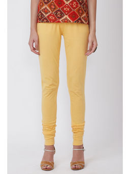 Rangriti - Women Yellow Cotton Churidar