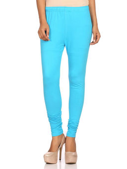 Rangriti - Women Blue Cotton Leggings