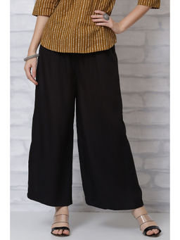 Rangriti - Women Black Viscose Palazzo