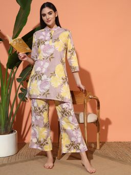 SEPHANI - Lavender Floral Co-Ord Sets