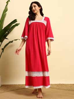 SEPHANI - Red Solid Nighty