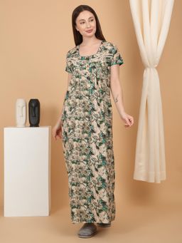 Sweet Dreams - Women Printed Night Dress