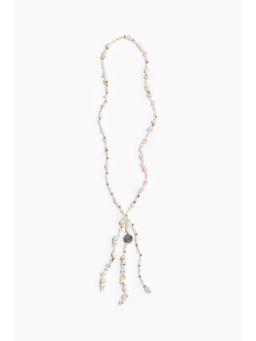H&M - Women White Beaded Necklace