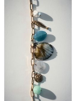 H&M - Women Gold-Coloured Charm Necklace