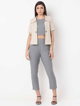 Not So Pink - Three-Piece Cordset with Katha Detailed