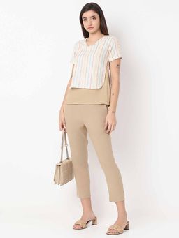 Not So Pink - Two-Piece Cordset with Katha Print