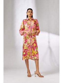 Gopi Vaid - Bluebell Shirt Dress