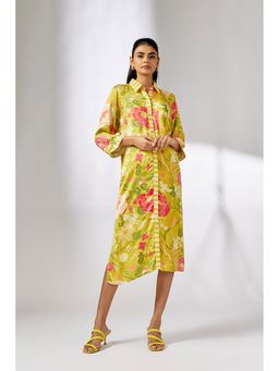 Gopi Vaid - Bluebell Shirt Dress