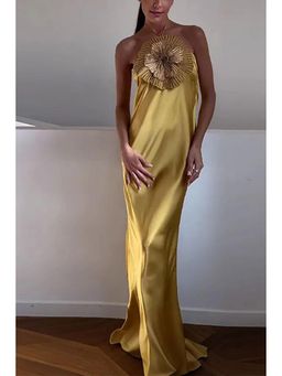 FancyPants - Yellow Eos Maxi Dress