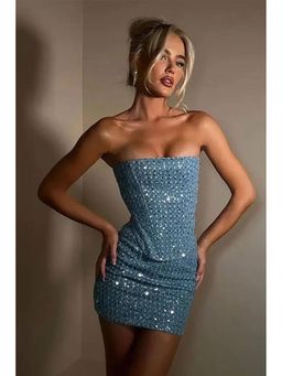 FancyPants - Blue Sapphire Dress