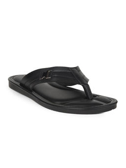 Bata - Men Casual Black Slip-On Sandals