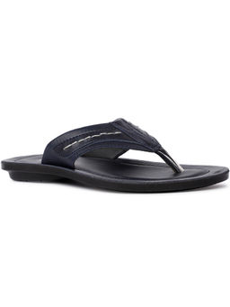 Bata - Men Casual Navy Blue Slip-On Sandals