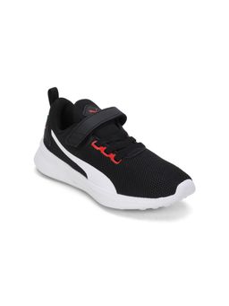 Puma - Flyer Runner V Pre-School Kids Black Running Shoes