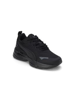 Puma - Power Runner Jr Kids Black Running Shoes
