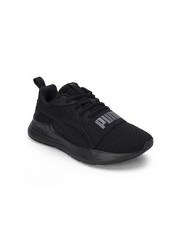 Puma - Wired Run Pure Jr Kids Black Running Shoes