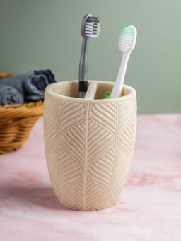 Voncasa - Tooth Brush Holder White