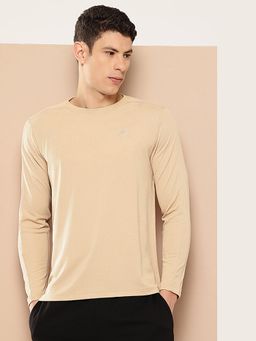 Alcis - Men Soul Runner Solid T-Shirt -Beige