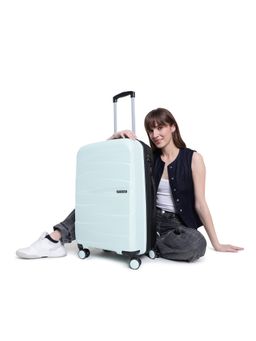 YAYAVAR - London Dual Green Trolley Bag (M)