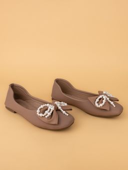 Alberto Torresi - Women Beige Ballerinas