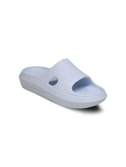 Puma - Blue Flatter Womens Comfy Slides