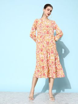 ANVI Be Yourself - Three Layered Midi Dress