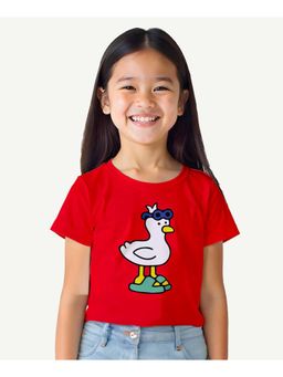 Guugly Wuugly - Girls Coolduck Crop T-shirt