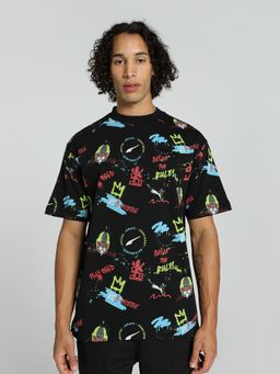 Puma - x RCB Mens Graphic Relaxed Fit Tee