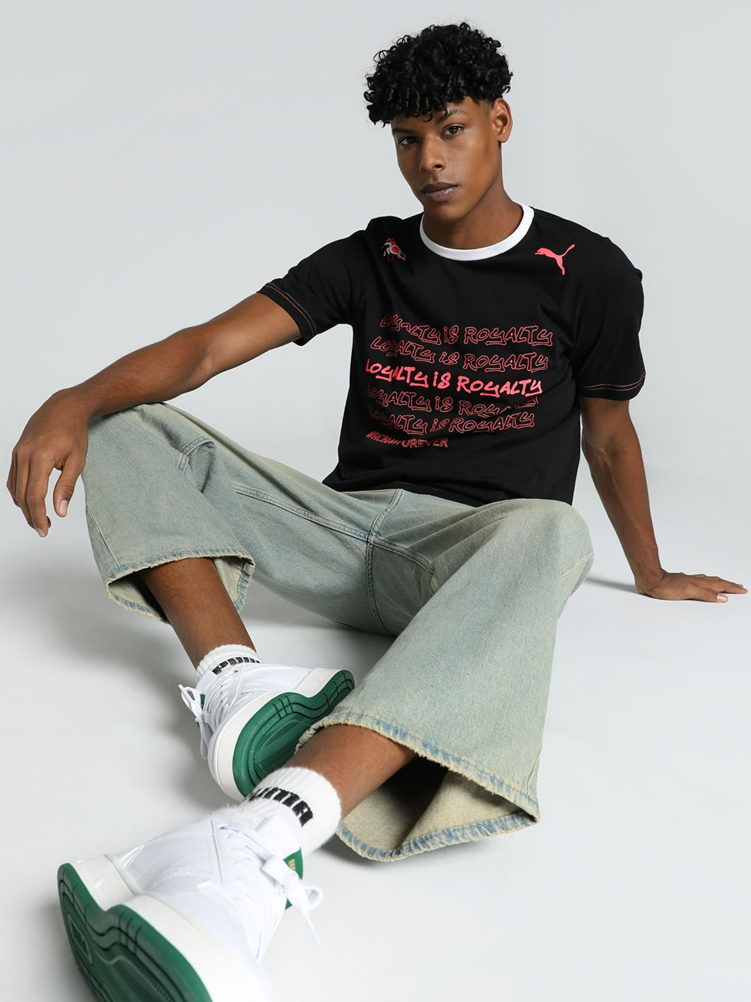 Buy PUMA x RCB Mens Athleisure Tee Online