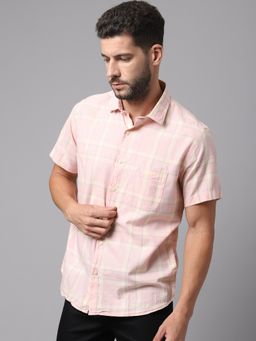 Cantabil - Men Pink Shirt