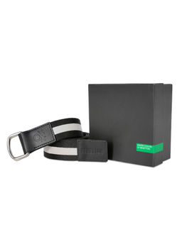 United Colors of Benetton - Almeida Men Non Reversible Belt - Black