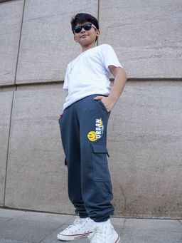 Napchief - Charcoal Solid Joggers