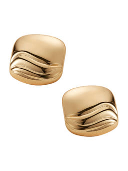 Jenny Bird - Rue Womens Lightweight Statement Stud Earrings Gold