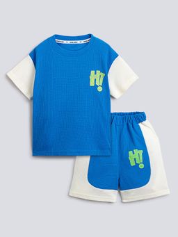 Hopscotch - Colorblock T-Shirt and Shorts