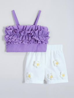 Hopscotch - Applique Blouse and Shorts