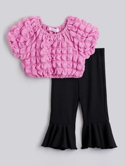 Hopscotch - Textured Top and Pants