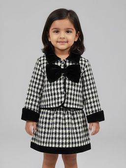 Hopscotch - Checkered Jacket and Skirt