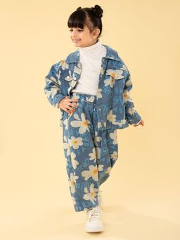 Hopscotch - Floral Jacket and Jeans