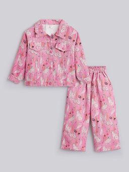 Hopscotch - Printed Jacket and Pant