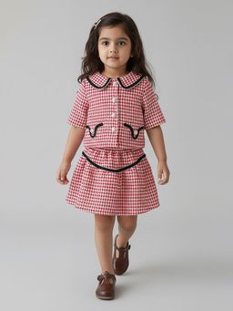 Hopscotch - Checks Jacket and Skirt