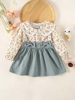 Hopscotch - Lace Embellished Casual Dress