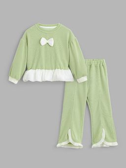 Hopscotch - Bow Applique Top and Pants