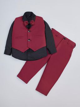 Hopscotch - Boys Solid 4 Piece Formal Set