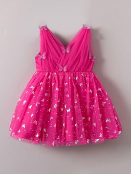 Hopscotch - Butterfly Applique Party Dress