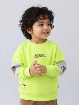 Hopscotch - Animal Print Full-Sleeve Sweatshirt