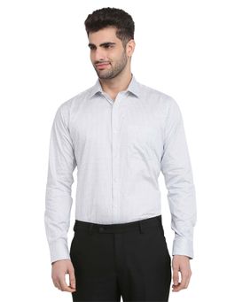 Park Avenue - Slim Fit Blue Pure Cotton Semi Cut Away Collar Shirt