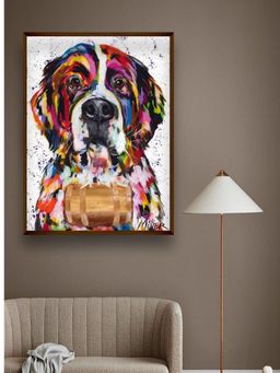 The Art House - Abstract Painting Multicolor (40X30 Inches)