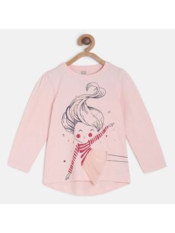 MINI KLUB - Kids Girls Pink Knit Top